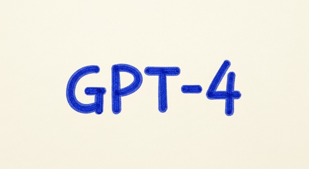 uma imagem escrita GPT-4