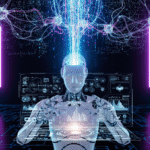 imagem representativa de um robo fazendo uma automação
