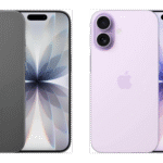 versões do iPhone 17 lado a lado