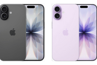 versões do iPhone 17 lado a lado