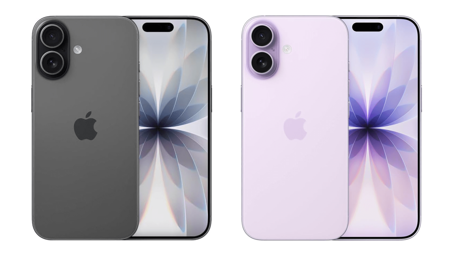 versões do iPhone 17 lado a lado